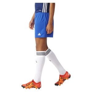 Adidas Womens Parma 16 Shorts (w) Bold Blue-White