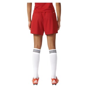 Adidas Womens Parma 16 Shorts (w) Power Red-White