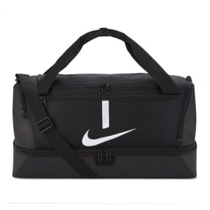Nike Academy Team Hardcase Duffel Bag (Medium) - Black/Black/White