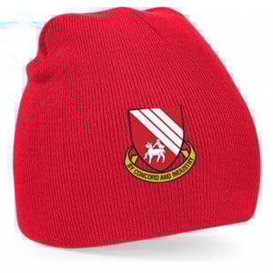 Original Pull on Beanie Classic Red