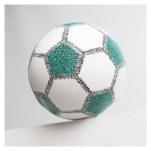 Classic Football White-Energy Turq