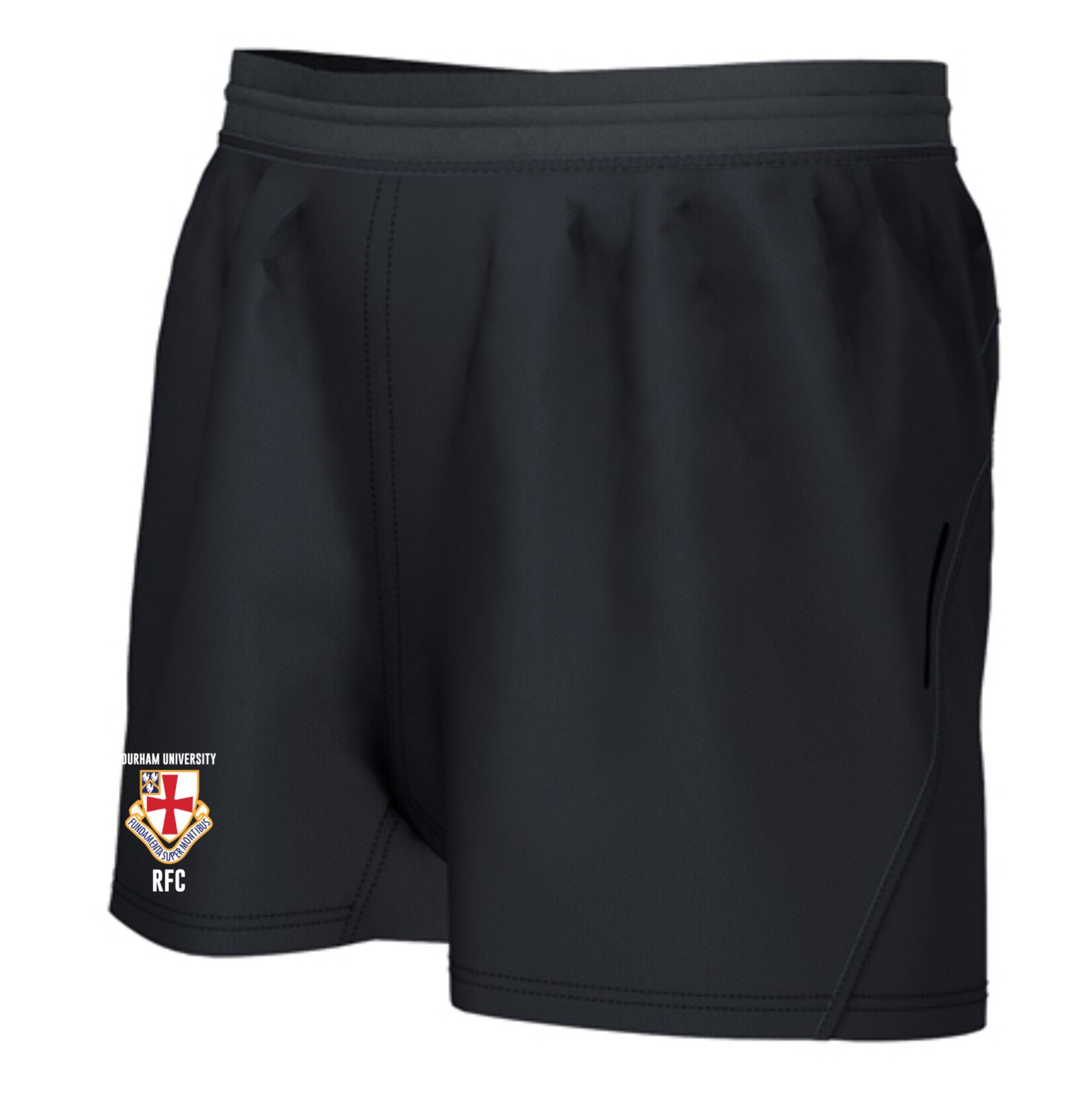 Classic Technical Impact Rugby Short - Black