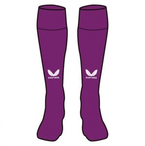 Castore KL MTO Turnover Socks - Durham Purple GFNG