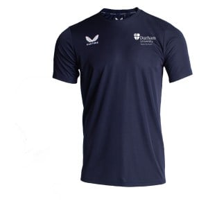 Castore Cotton Leisure T-Shirt - Navy/White