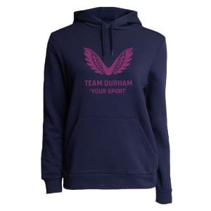 Castore Cotton Womens Brushback Hoody - Navy