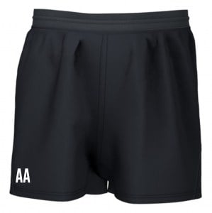 Classic Technical Impact Rugby Short - Black