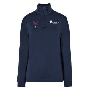 Castore Fleece Brushback 1/4 Zip Midlayer (W) - Navy
