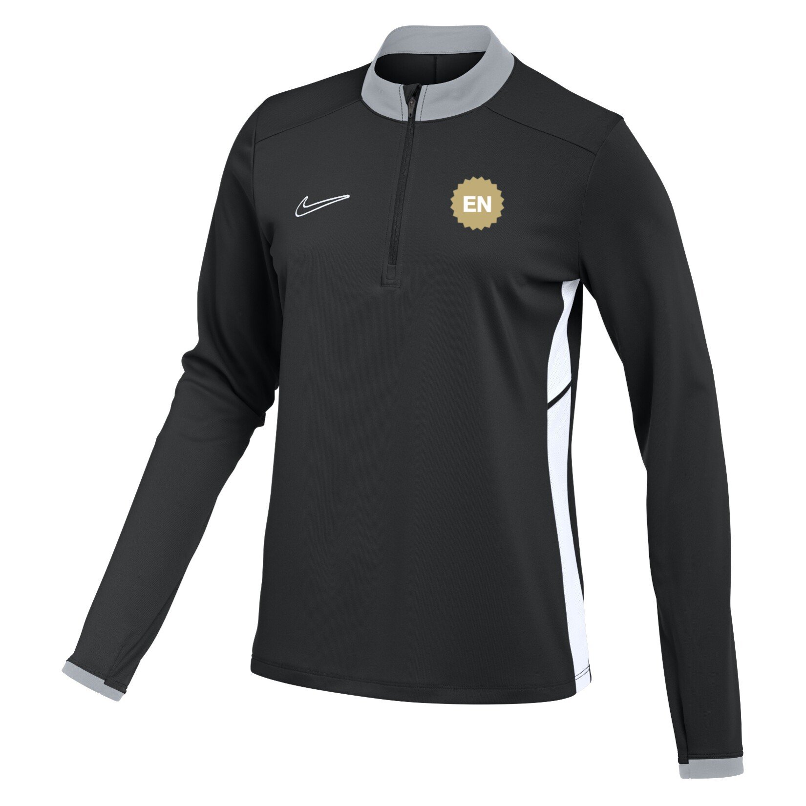 Nike Dri-FIT Academy 25 Drill Top (W) - Black/White/White
