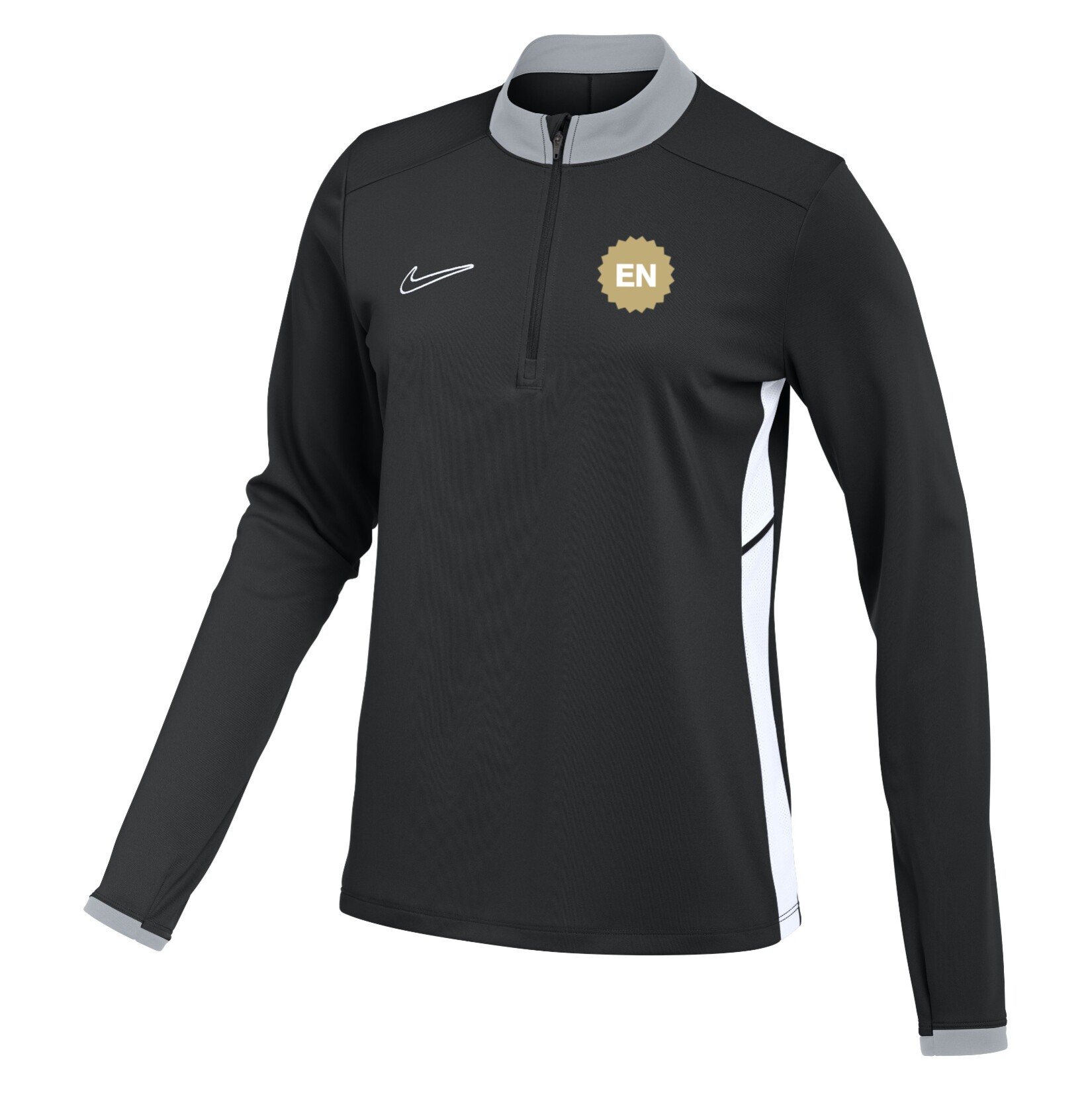 Nike Dri-FIT Academy 25 Drill Top (W) - Black/White/White