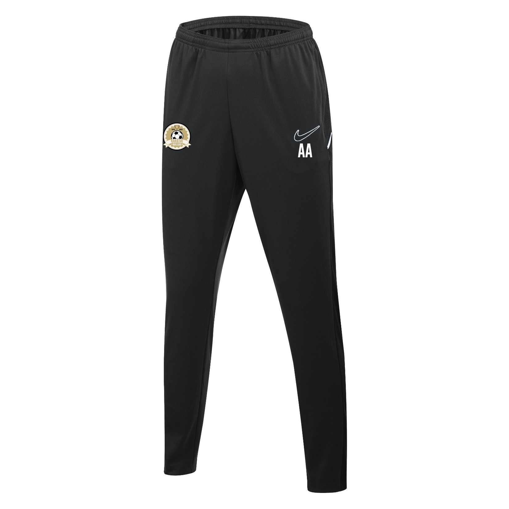 Nike Dri-FIT Academy 25 Pants (W) - Black/Black/White