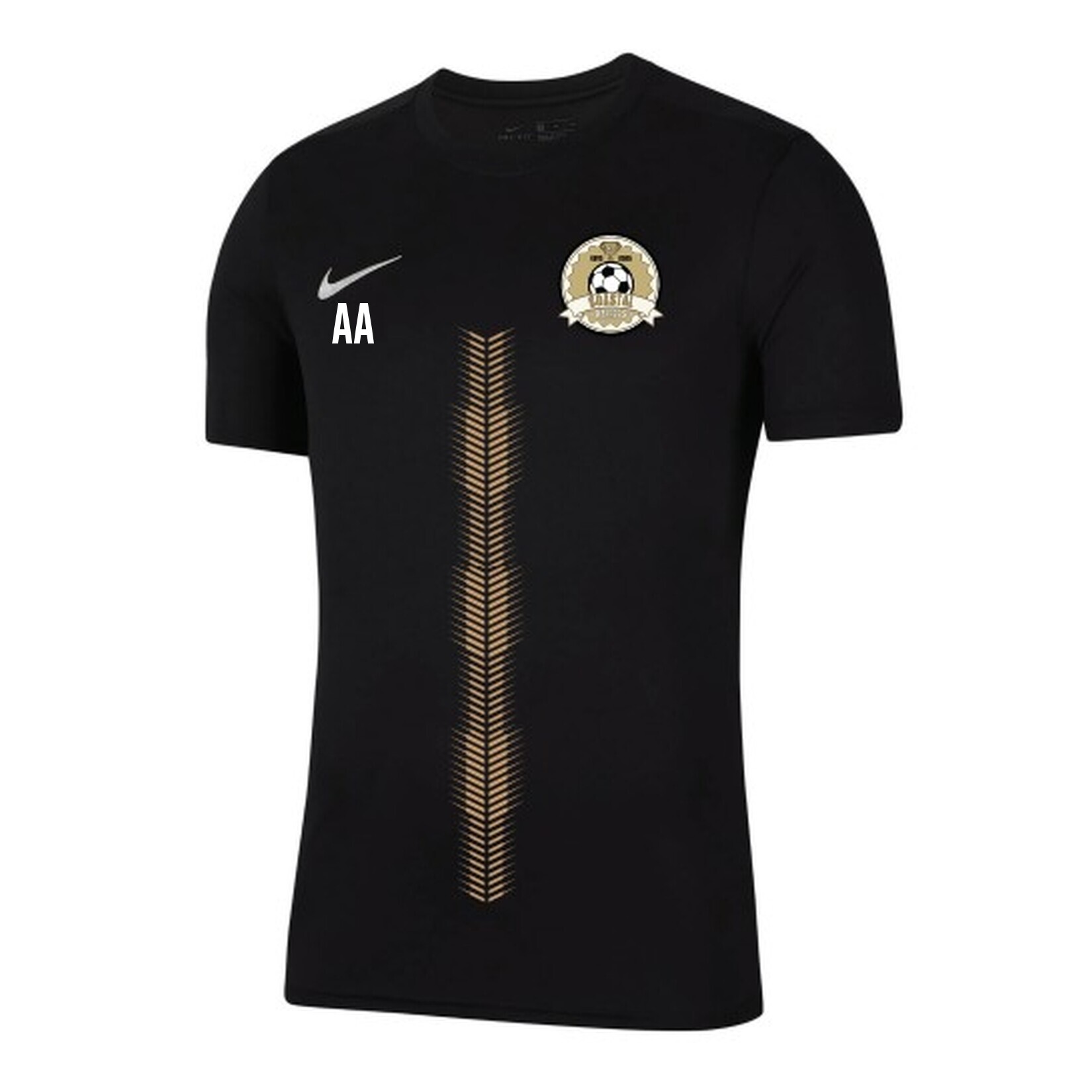 Nike Park VII Dri-FIT Short Sleeve Shirt - Black/White