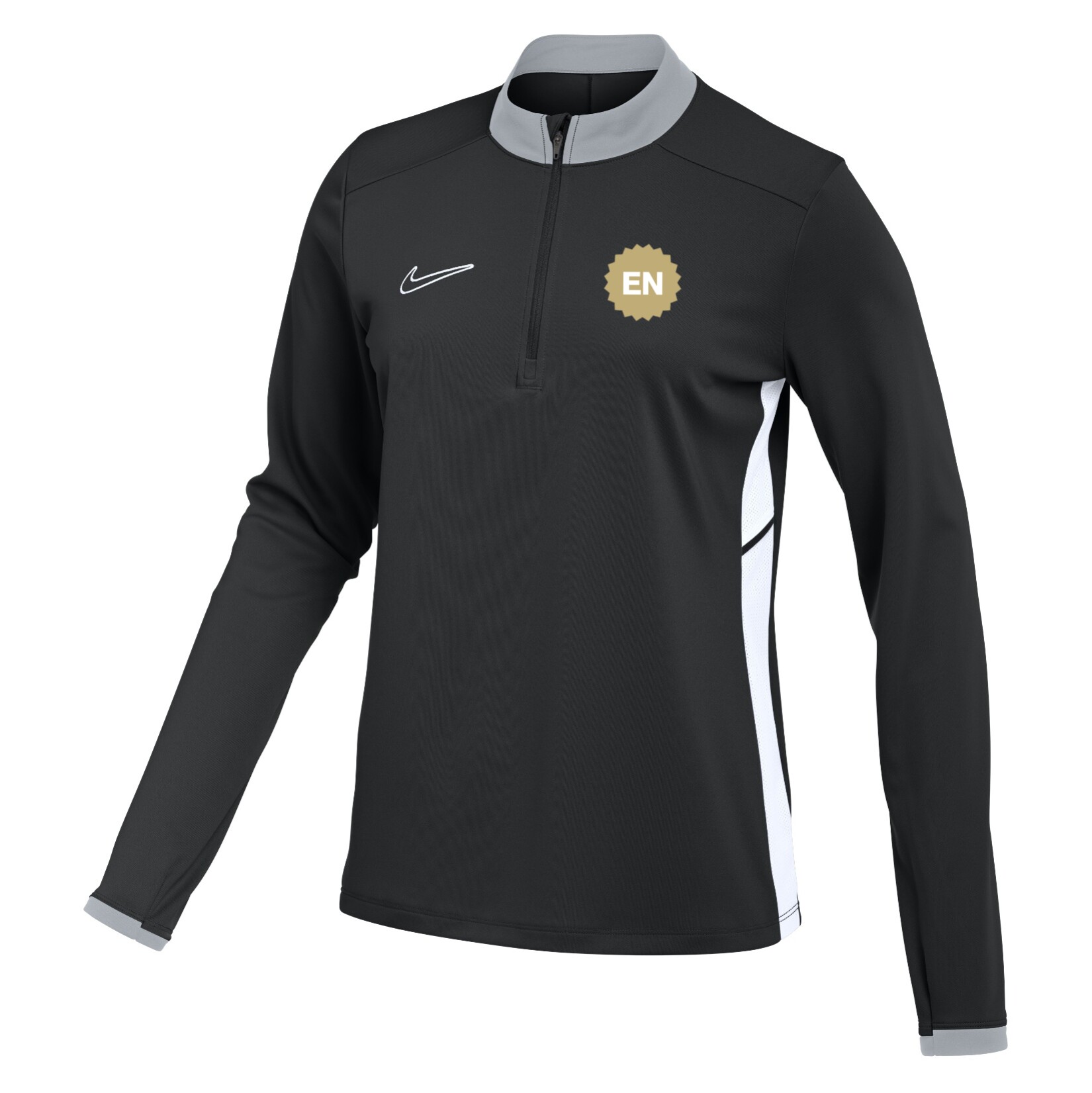 Nike Dri-FIT Academy 25 Drill Top (W) - Black/White/White