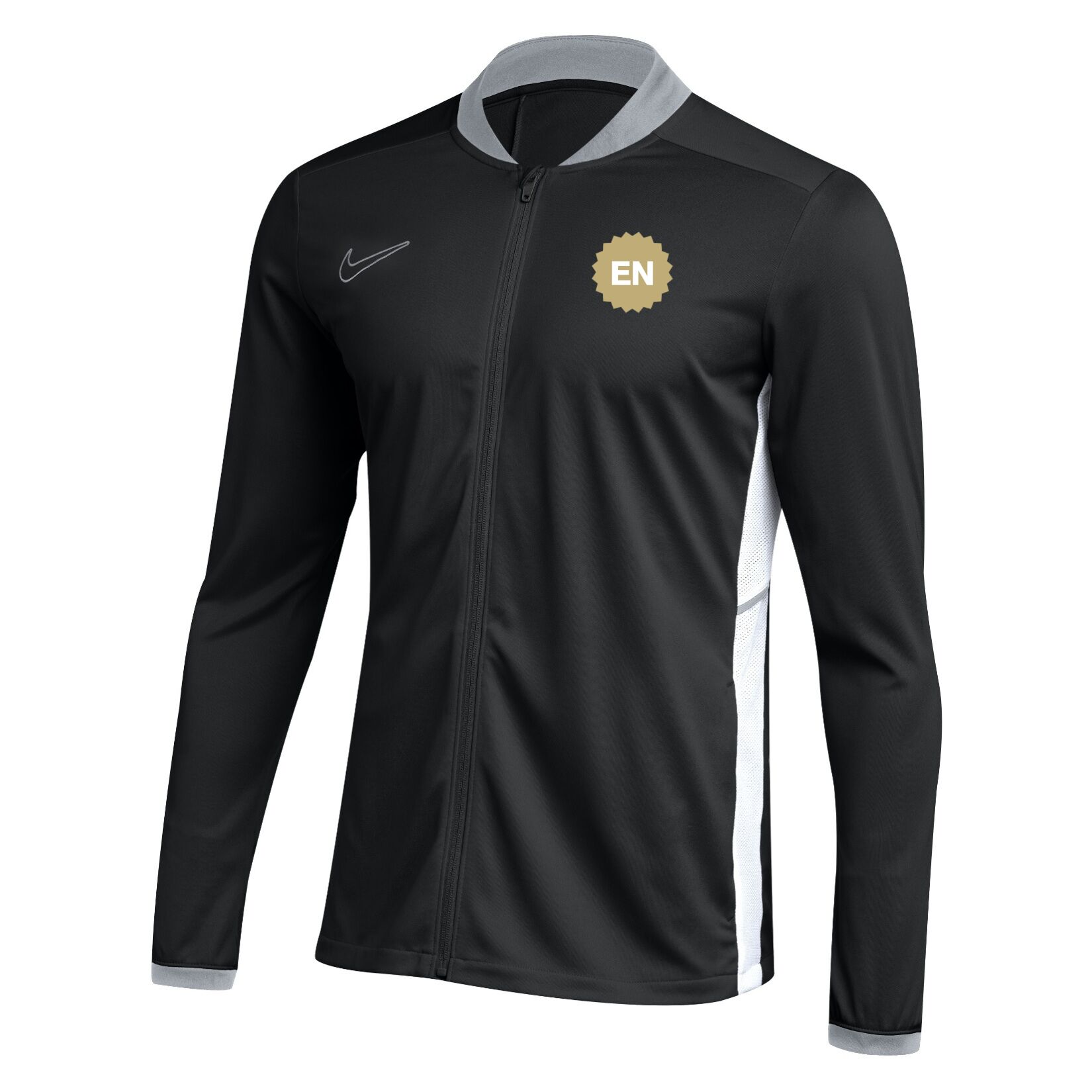 Nike Dri-FIT Academy 25 Knit Track Jacket - Black/White/White