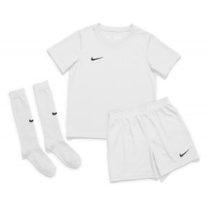 Nike Dri-FIT Park 20 Little Kids Kit White-White-Black
