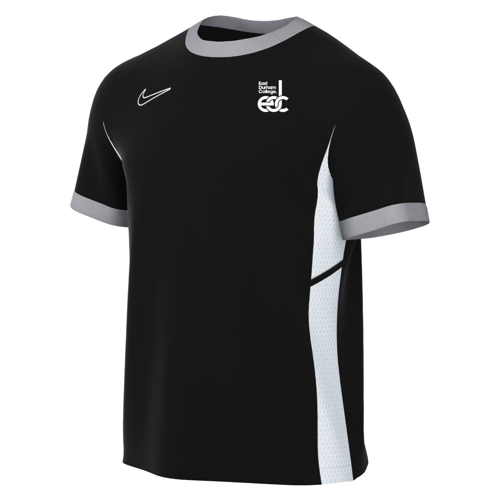 Nike Academy 25 Short-Sleeve Training Top - Black/White/White