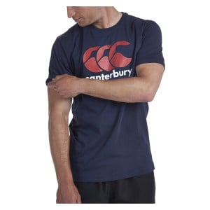 Canterbury CCC LOGO T-SHIRT Navy-Red-White