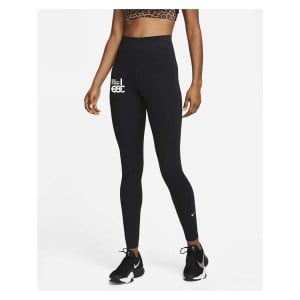 Nike One Womens High-Rise Leggings - Black/White