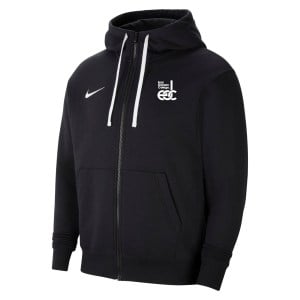 Nike Team Club 20 Fleece Full-Zip Hoodie - Black/White/White