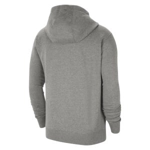 Nike Team Club 20 Fleece Full-Zip Hoodie - Dark Grey Heather/Black/Black