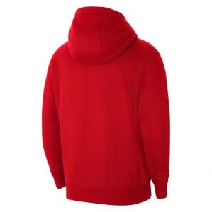 Nike Team Club 20 Fleece Full-Zip Hoodie - University Red/White/White