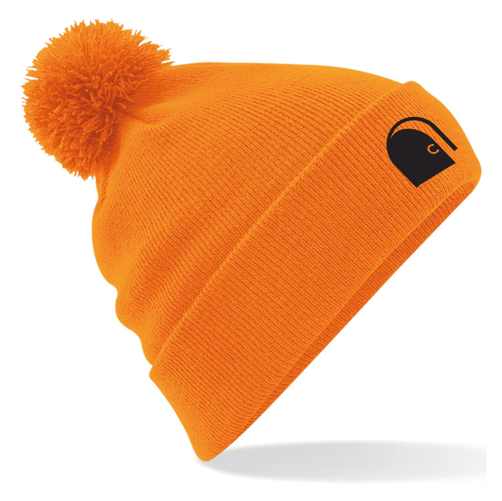 Original Pom Pom Beanie Orange