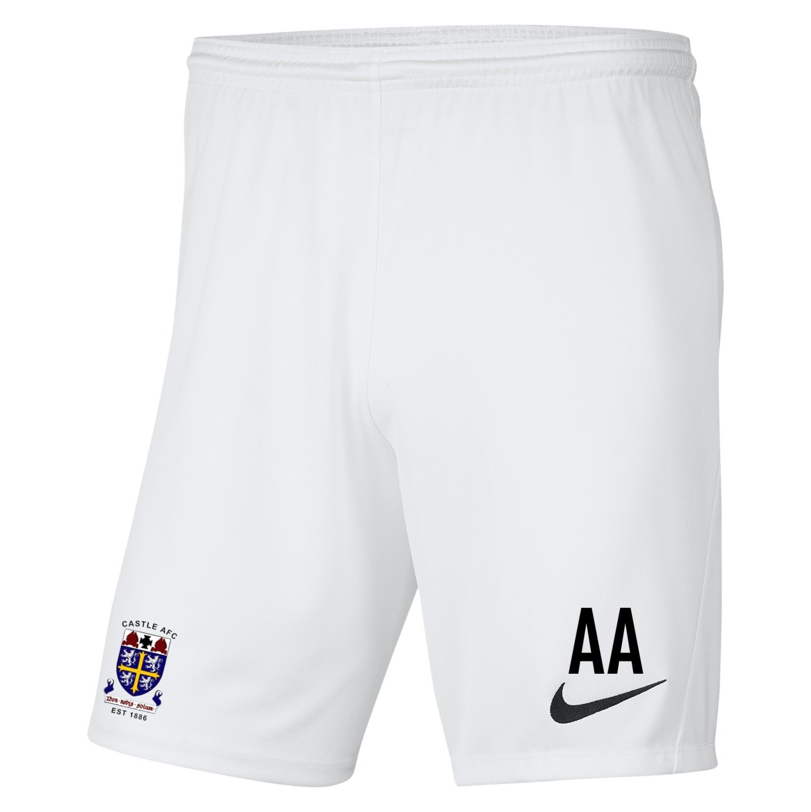 Nike Park III Shorts - White/Black