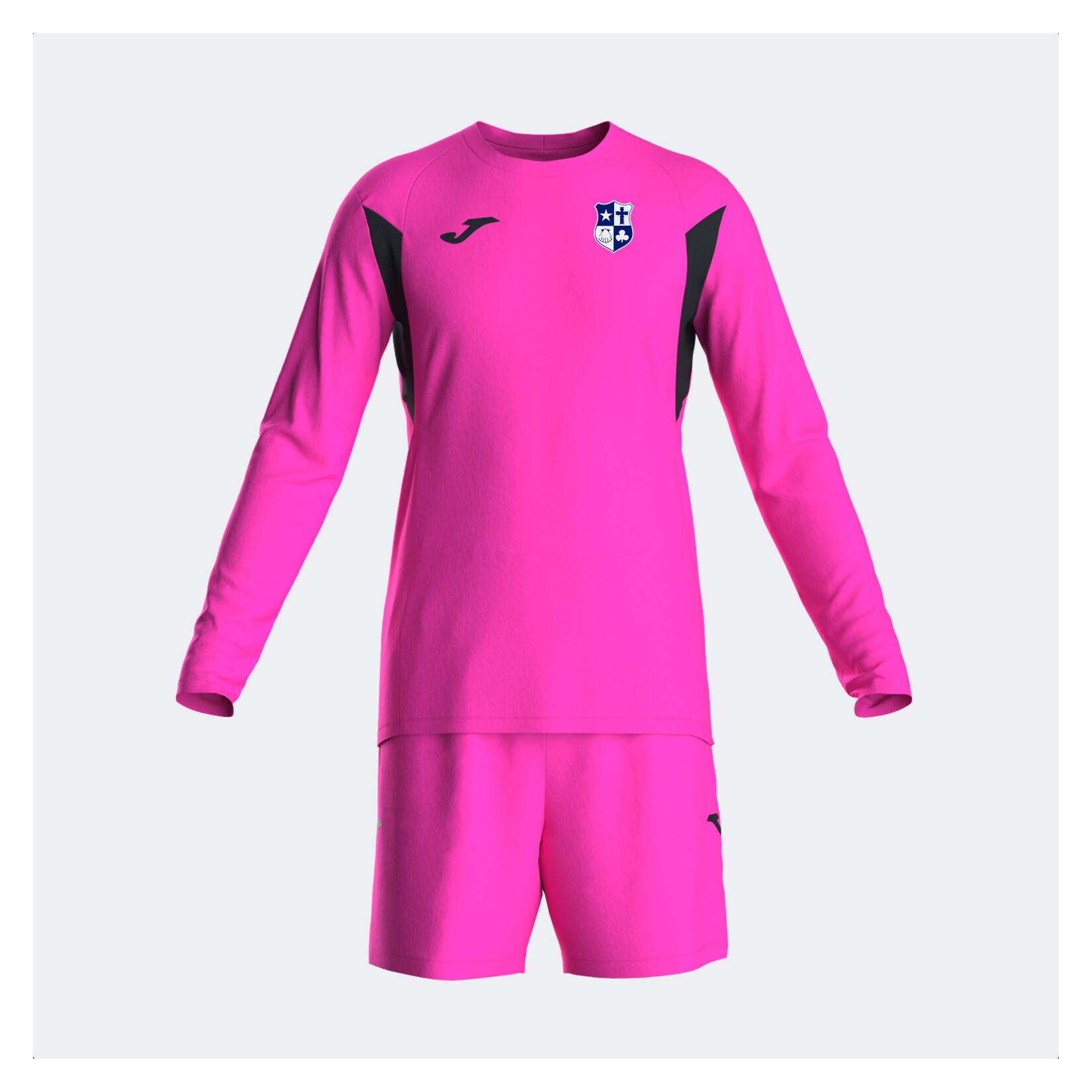 Joma Winner Goalkeeper Two-Piece Set - Pink Fluor/Black