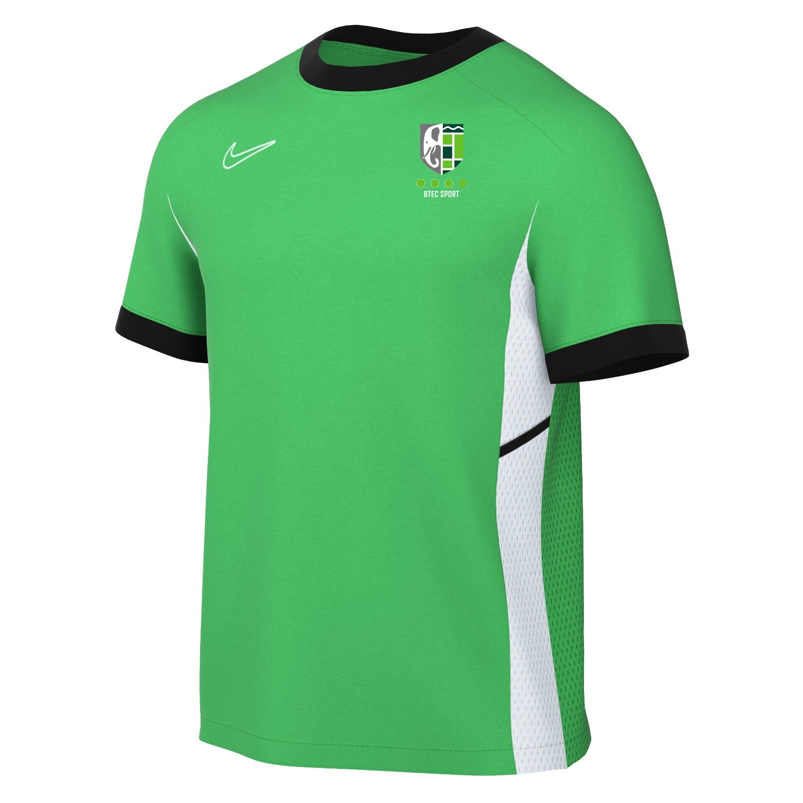 Nike Academy 25 Short-Sleeve Training Top - Green Spark/Lucky Green/White