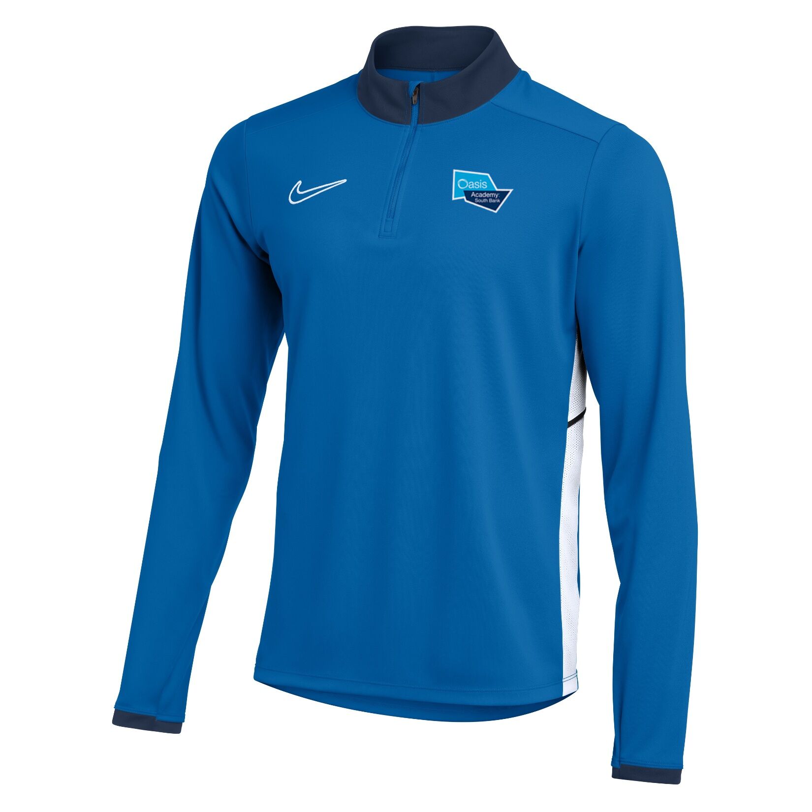 Nike Dri-FIT Academy 25 Drill Top - Royal Blue/Obsidian/White