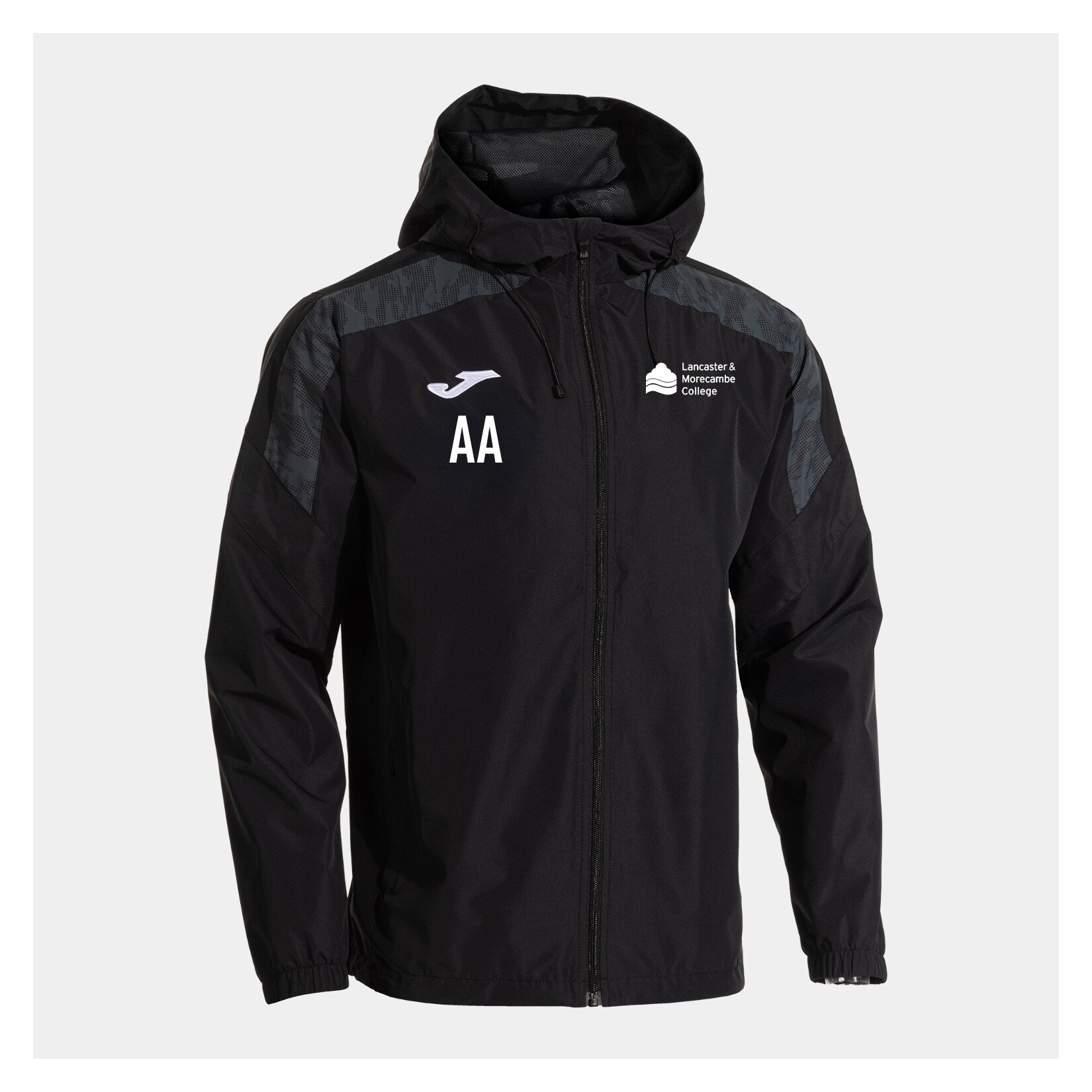 Joma Championship VIII Rain Jacket - Black/Anthracite/White