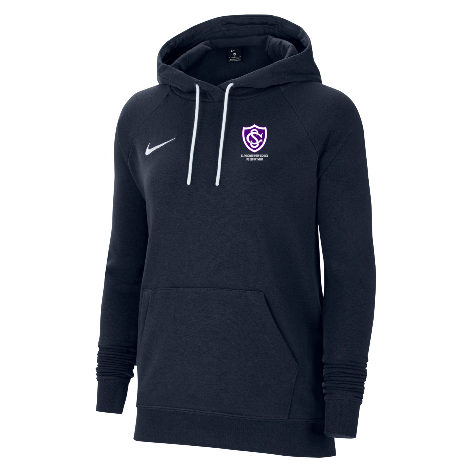 Nike Team Club 20 Hoodie (W) - Obsidian/White/White