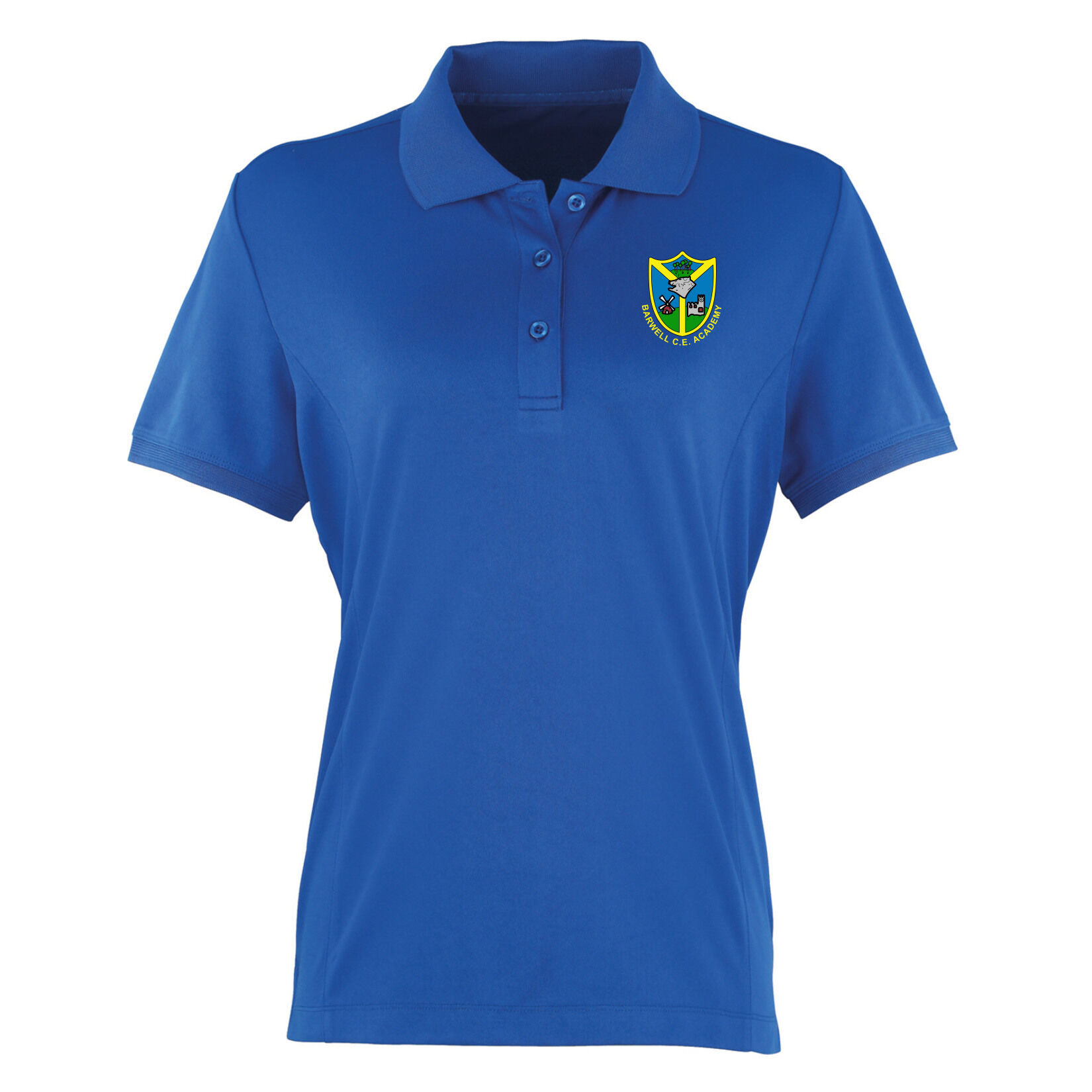 Ralawise Coolchecker pique polo (W) - Royal