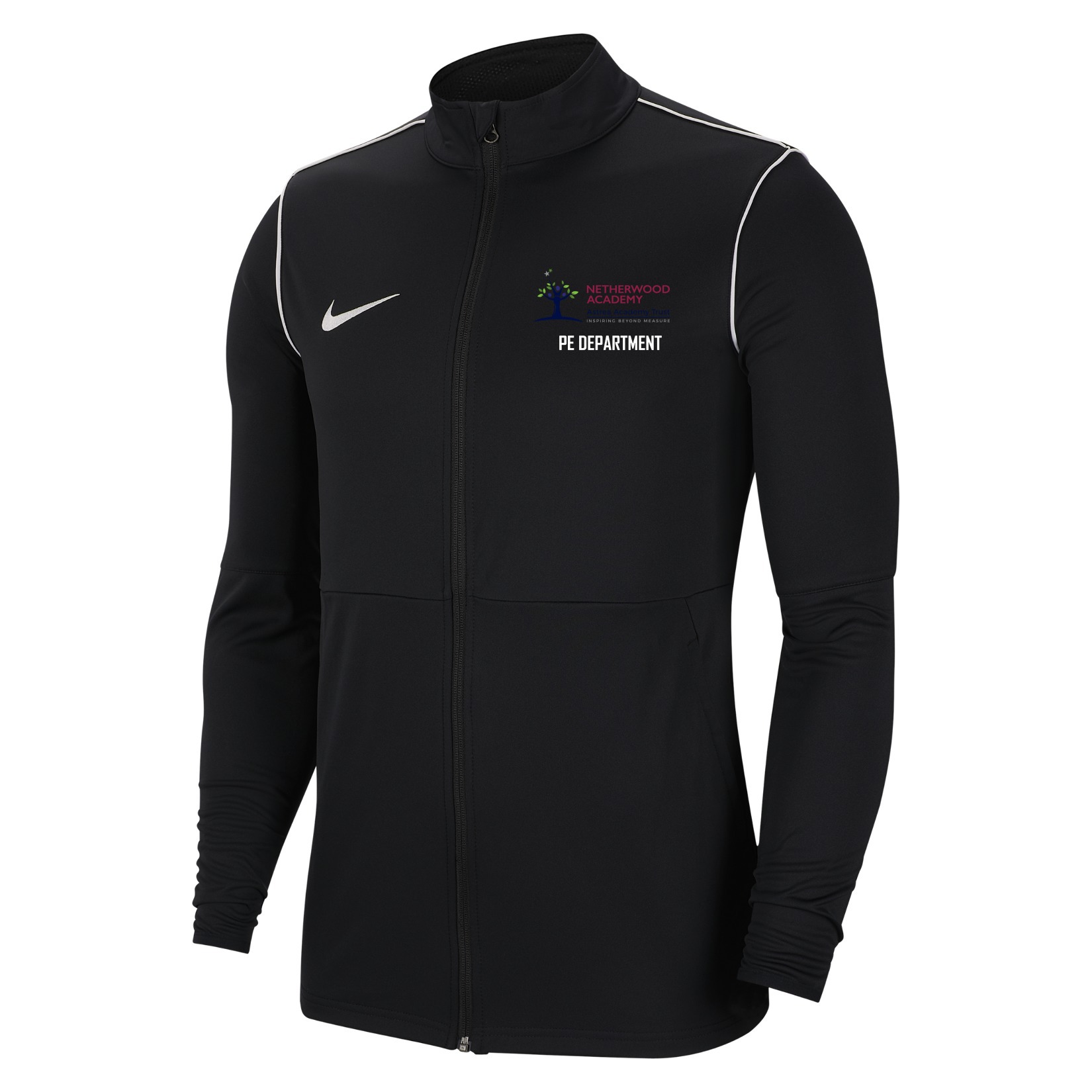 Nike Dri-FIT Park 20 Knitted Track Jacket - Black/White/White