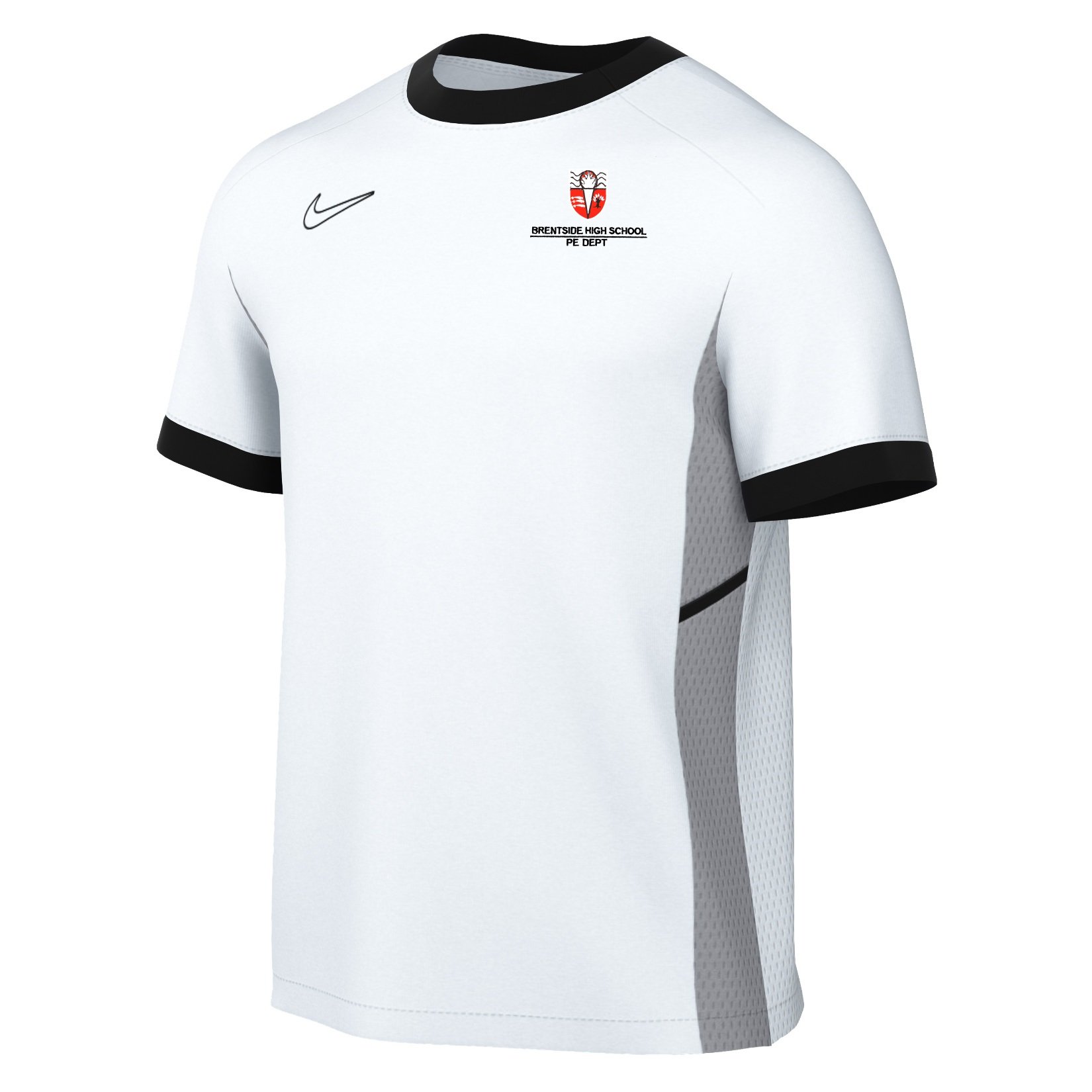 Nike Academy 25 Short-Sleeve Training Top - White/Black/Black