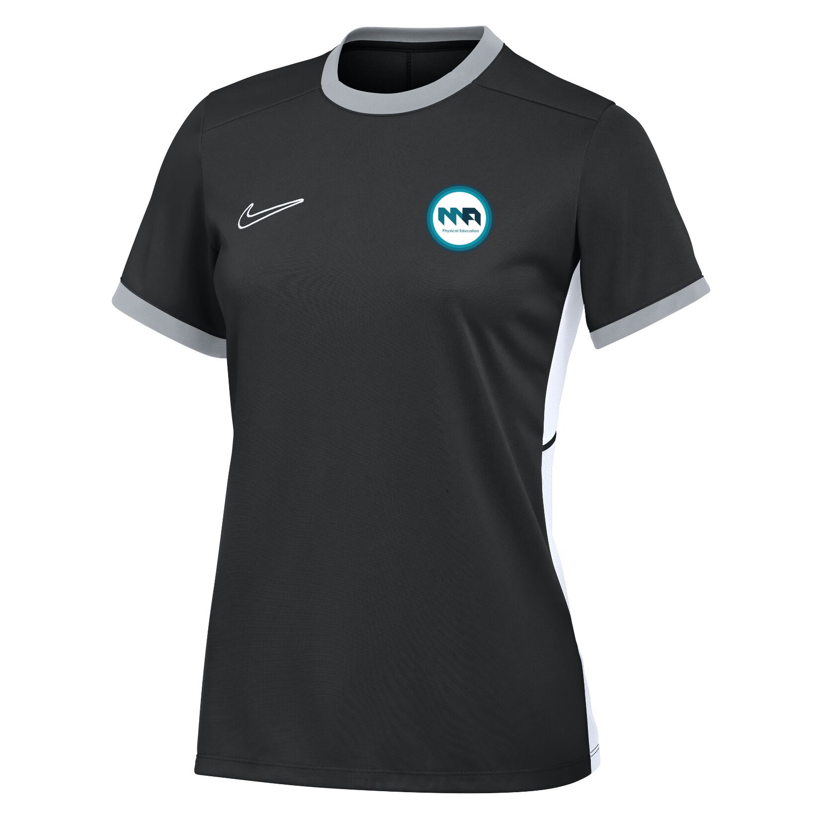 Nike Academy 25 Short-Sleeve Training Top (W) - Black/White/White