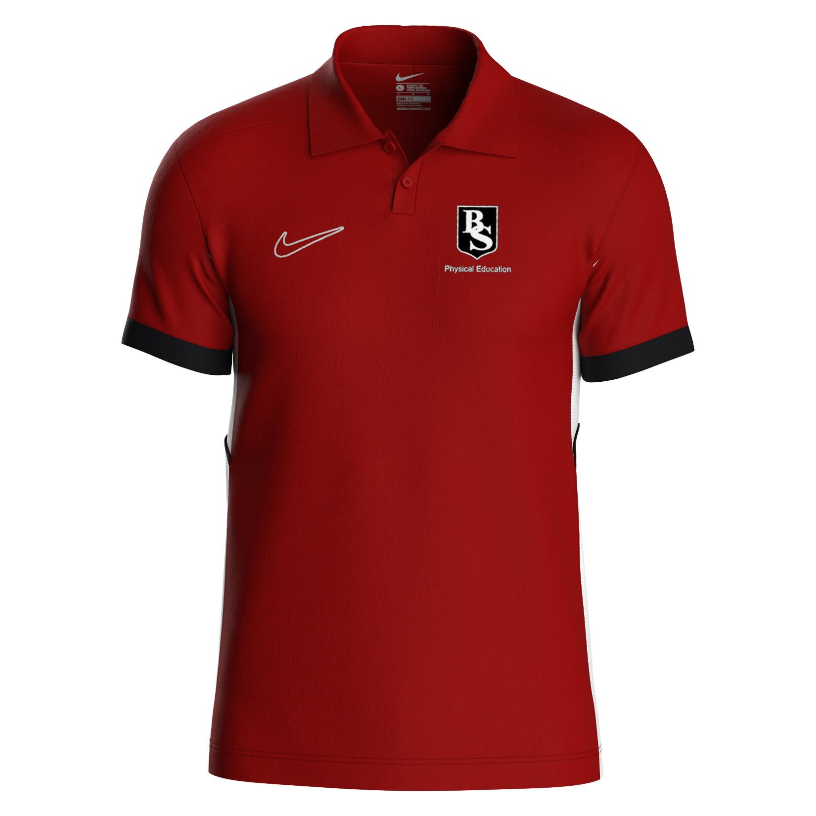 Nike Dri-FIT Academy 25 Polo - University Red/Gym Red/White