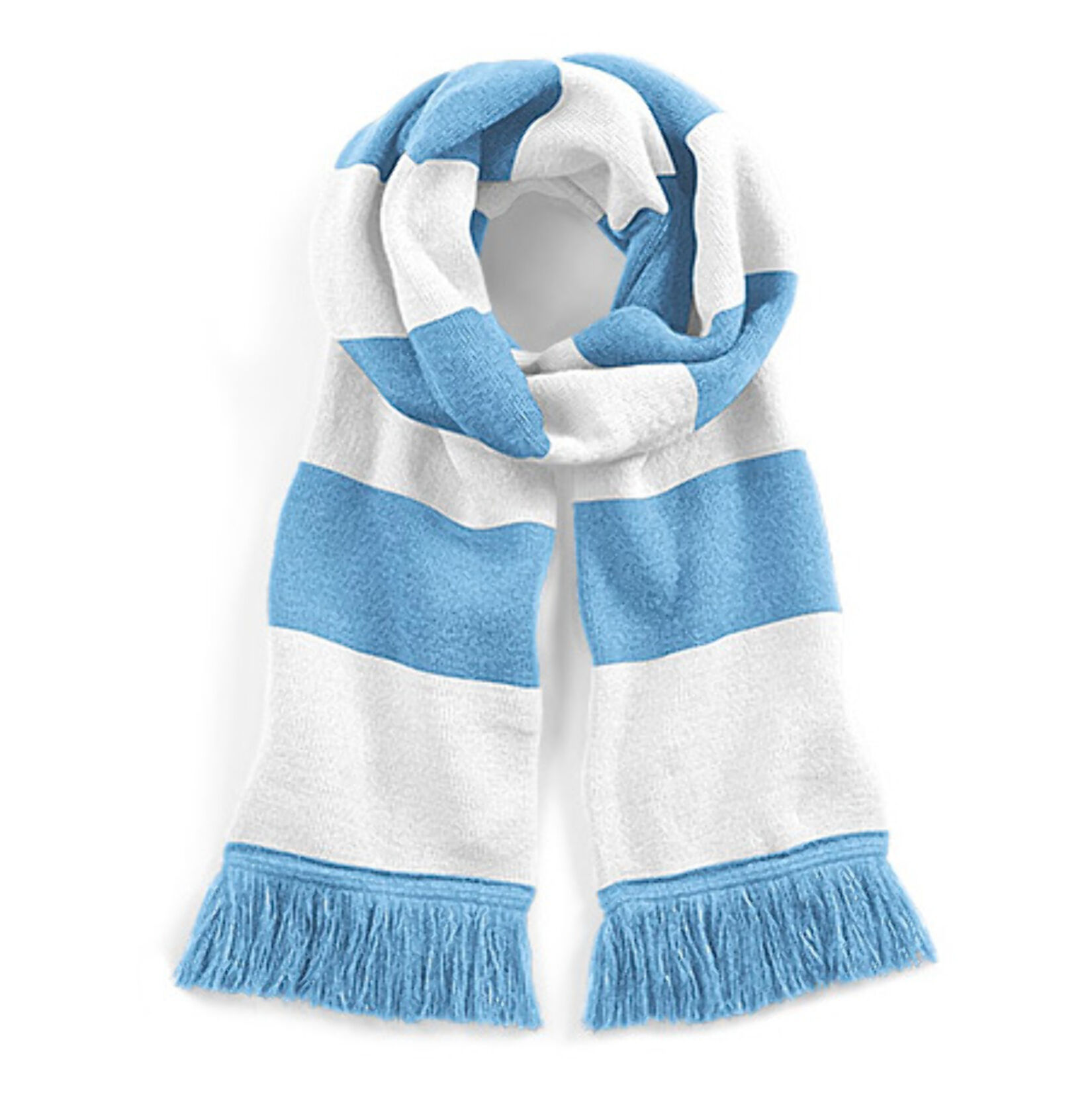 Stadium Scarf - Sky/White