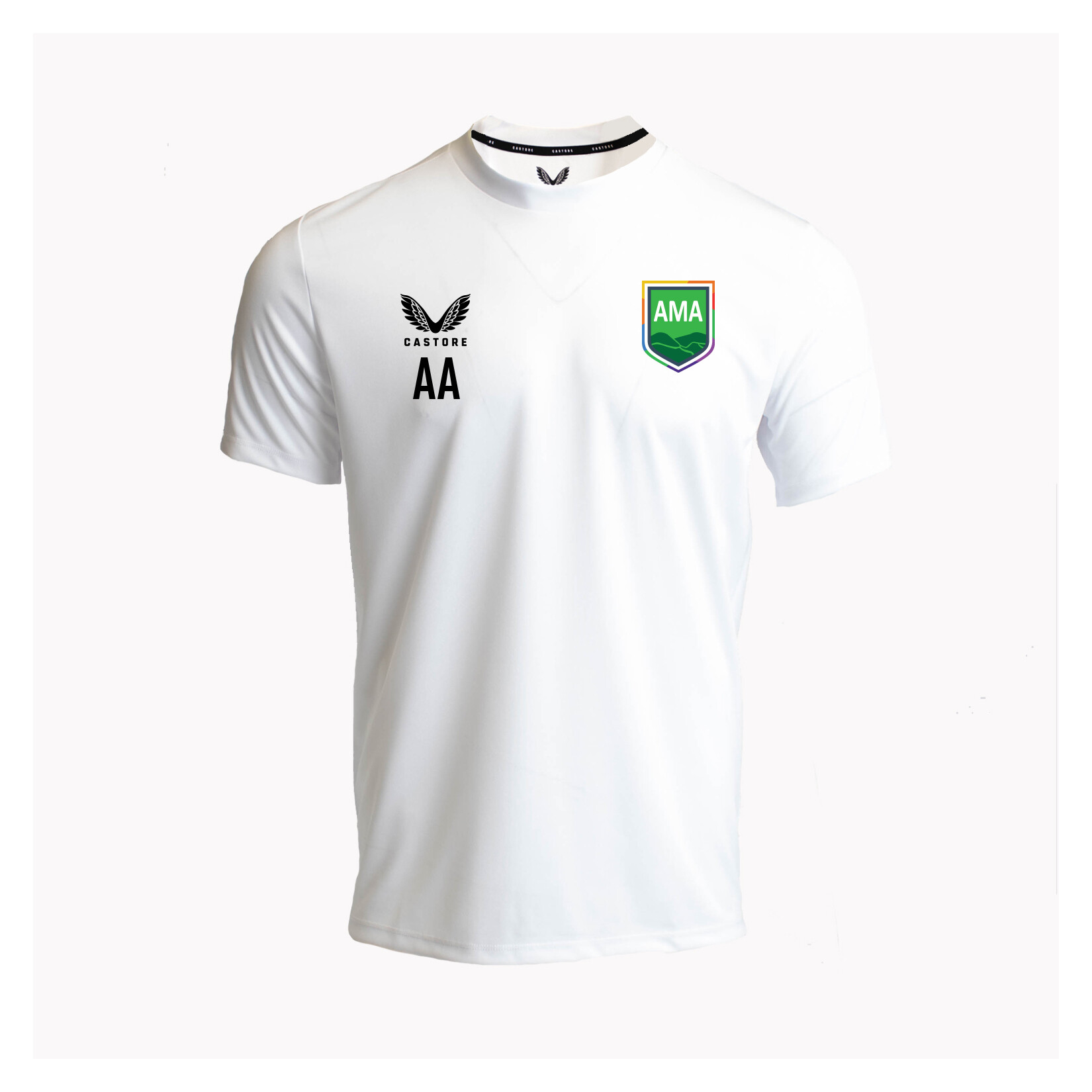 Castore Short Sleeve Training T-Shirt - White
