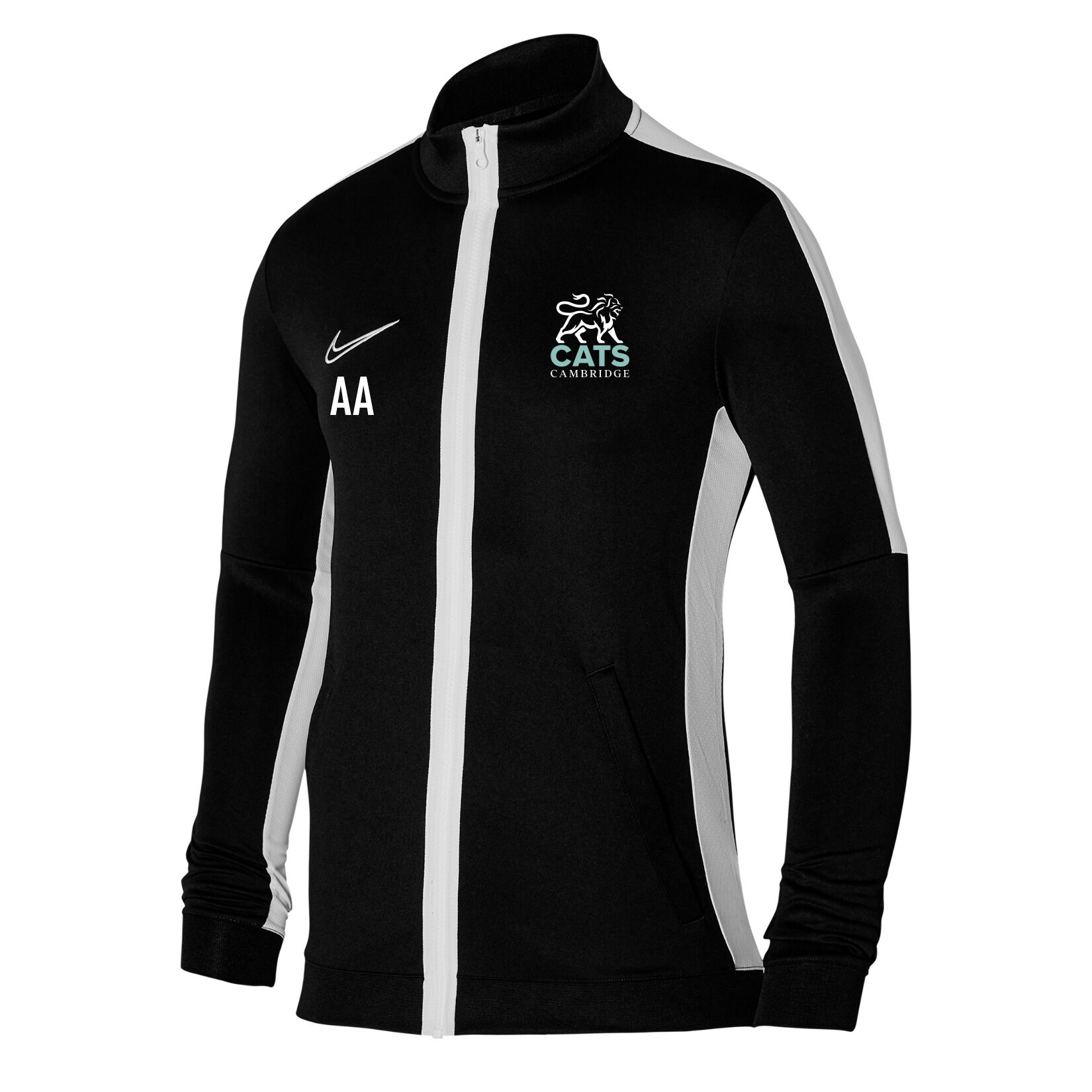 Nike Dri-Fit Academy 23 Knit Track Jacket - Black/White/White