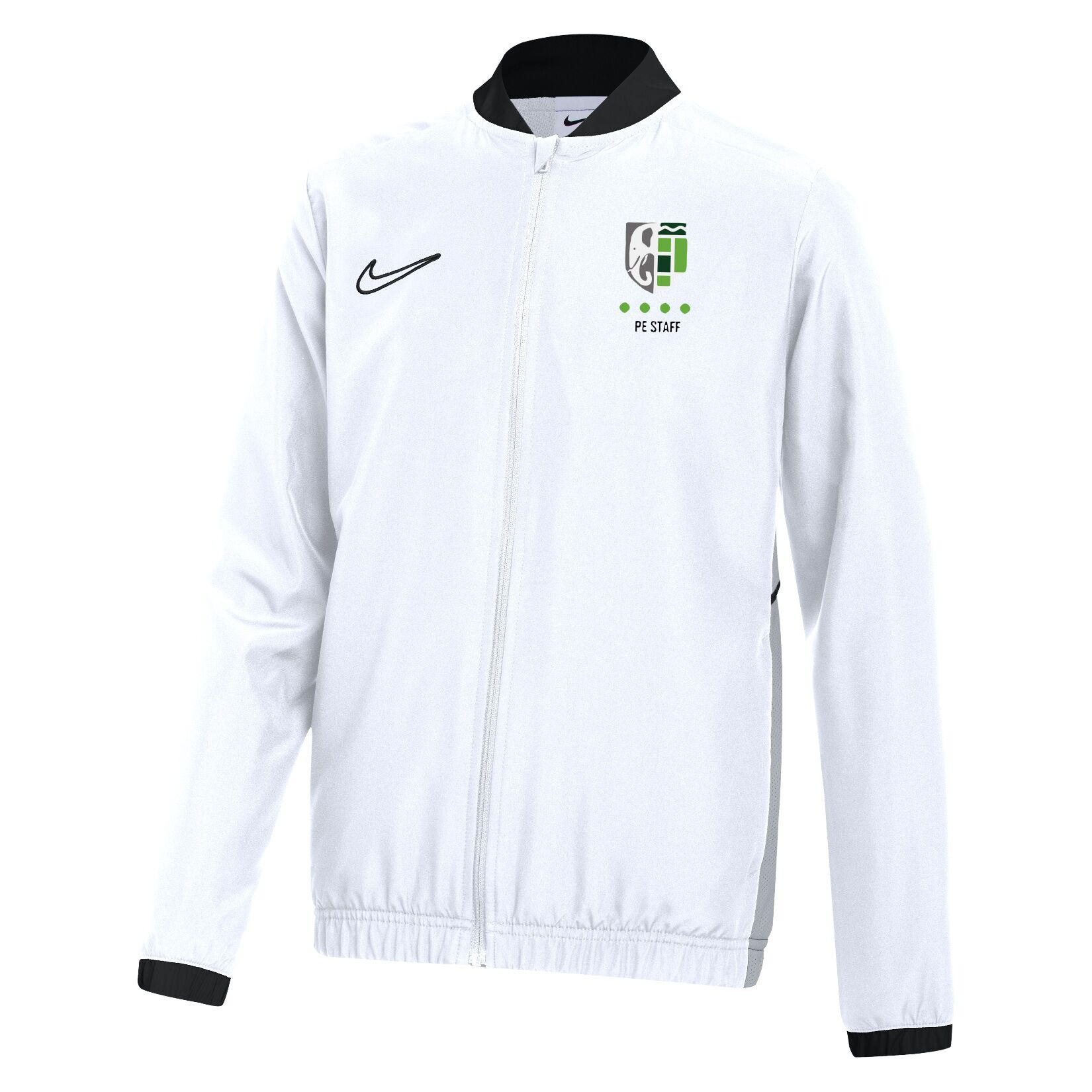 Nike Dri-FIT Academy 25 Woven Track Jacket - White/Black/Black