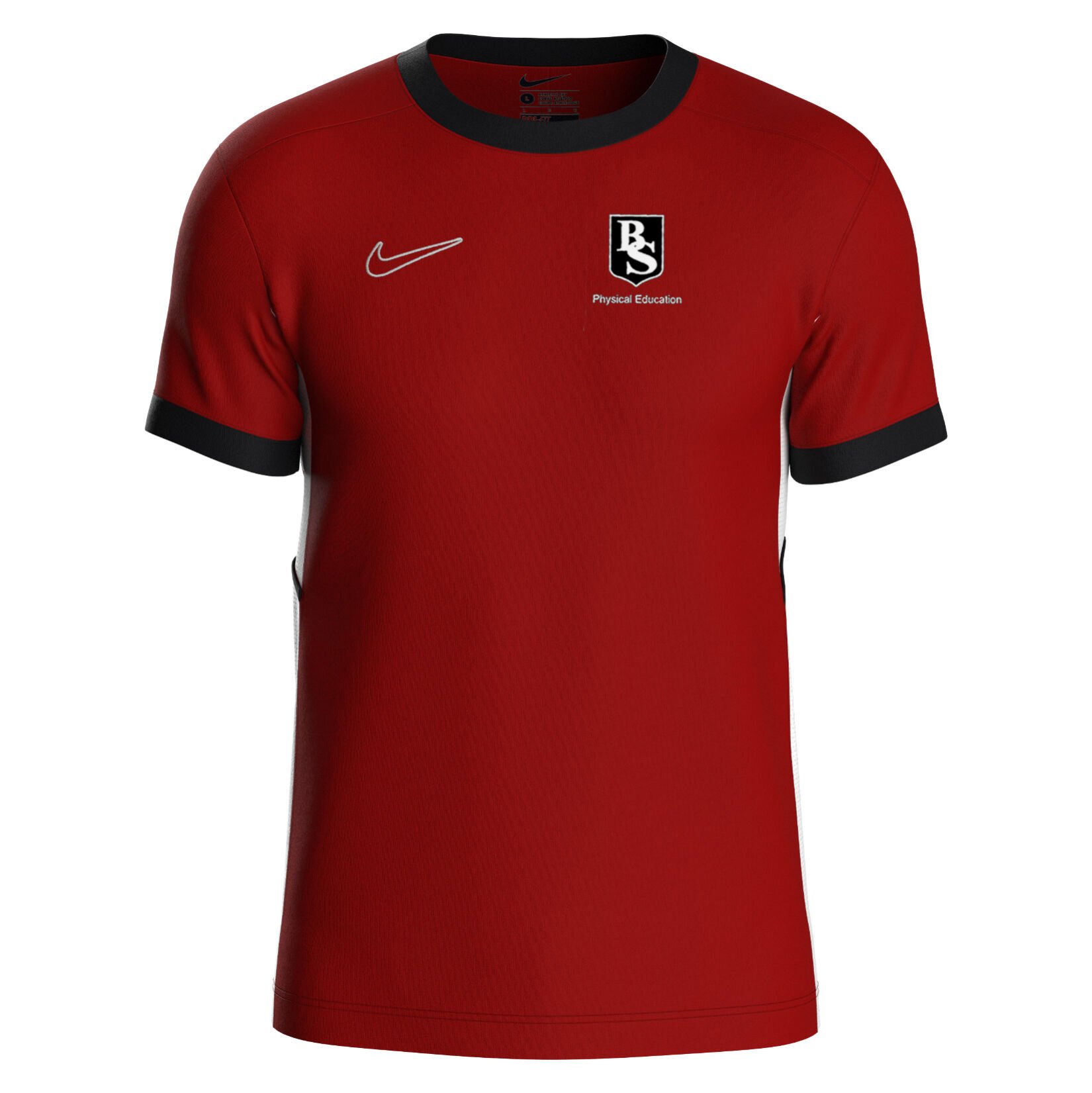 Nike Academy 25 Short-Sleeve Training Top - University Red/Gym Red/White