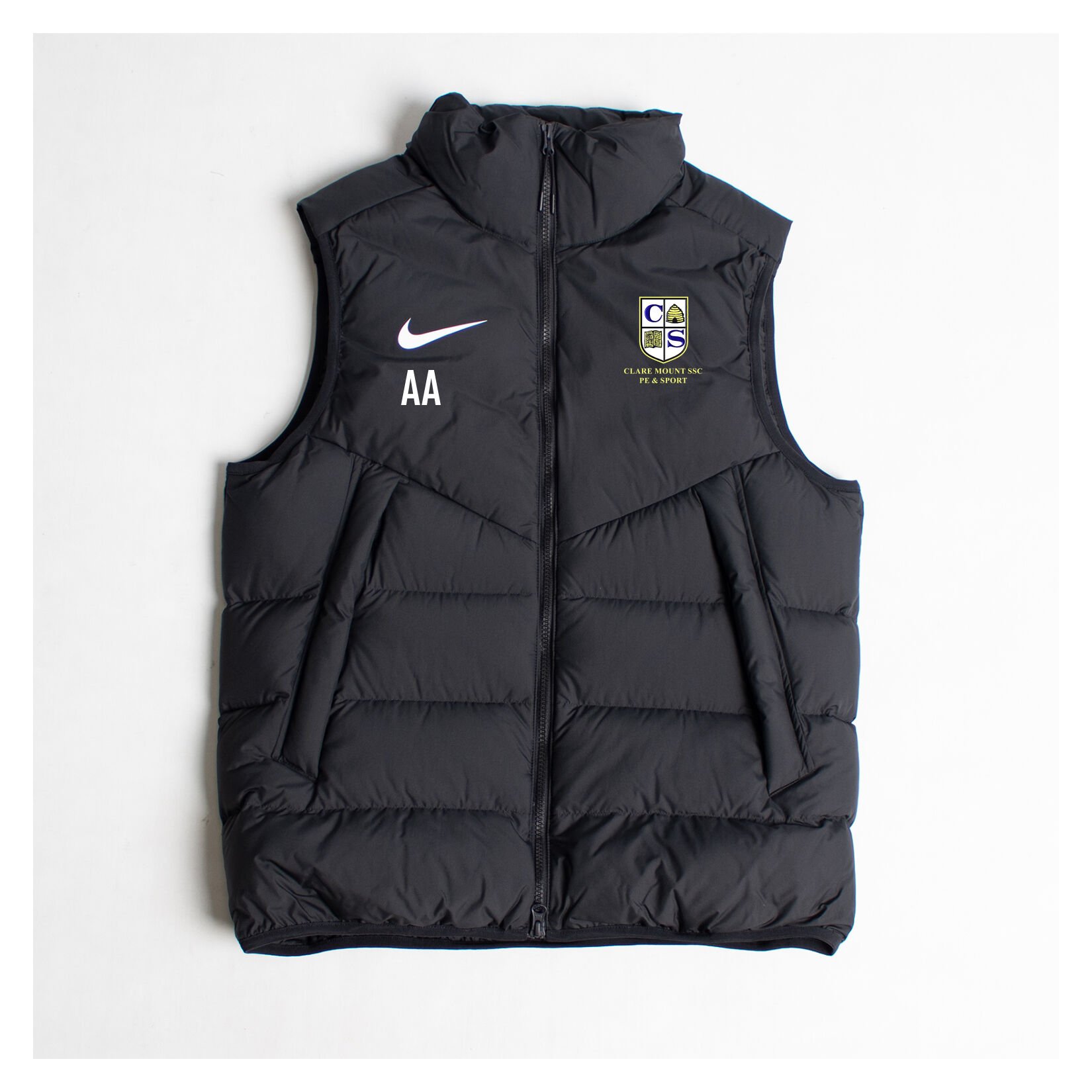 Zelus-Nike Pro Gilet - Black/White
