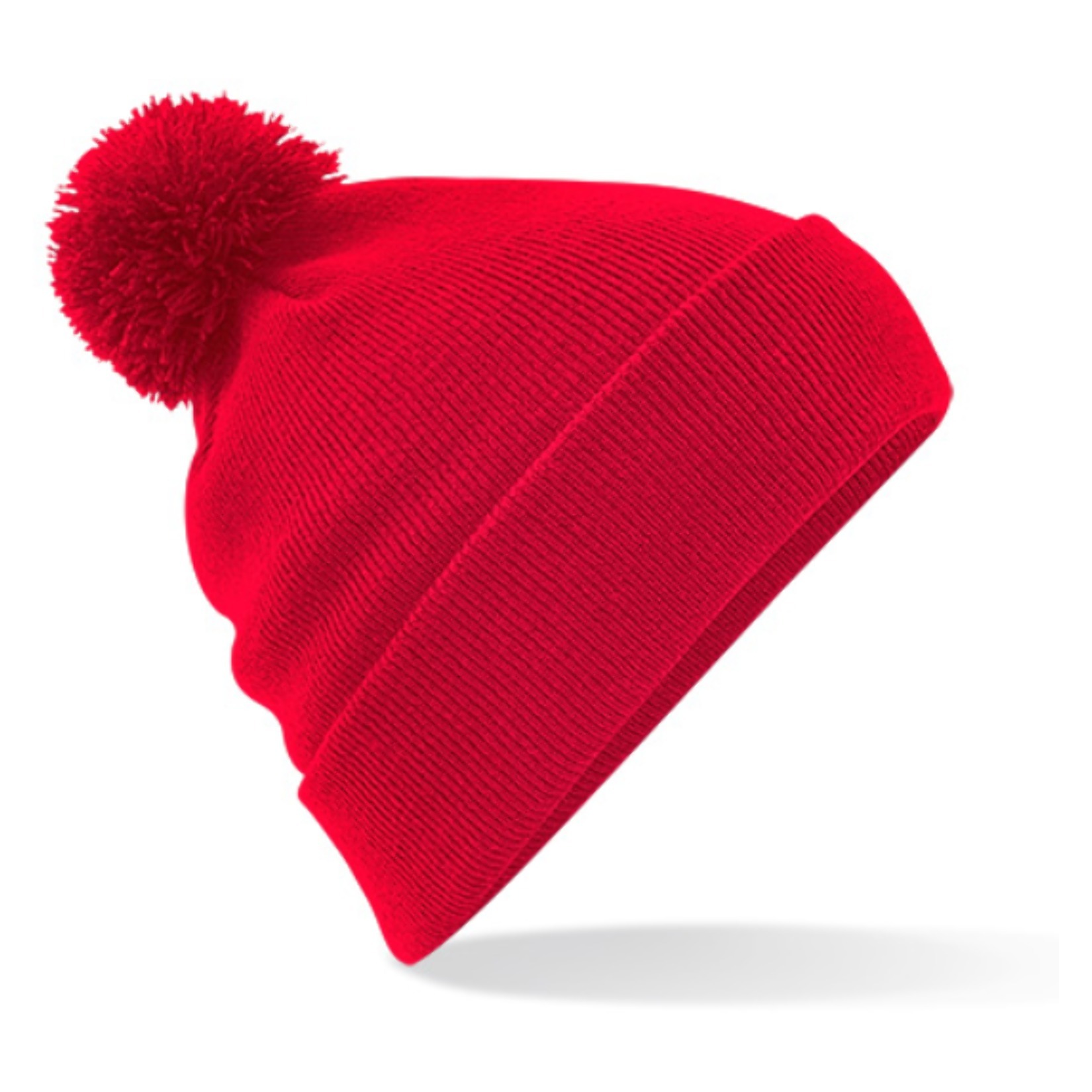 Original Pom Pom Beanie - Classic Red