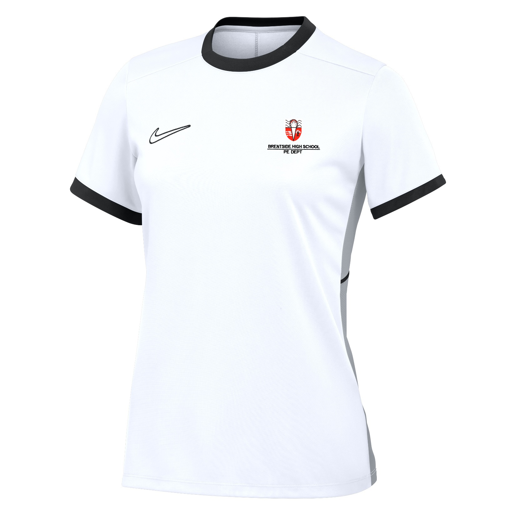 Nike Academy 25 Short-Sleeve Training Top (W) - White/Black/Black