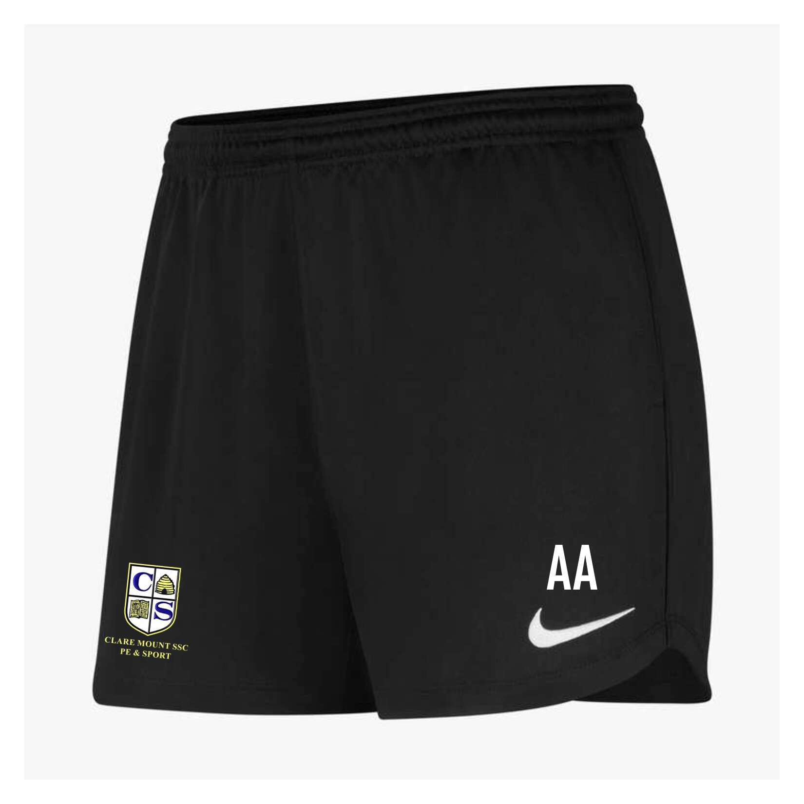 Nike Park 20 Pocketed Training Shorts (W) - Black/Black/White