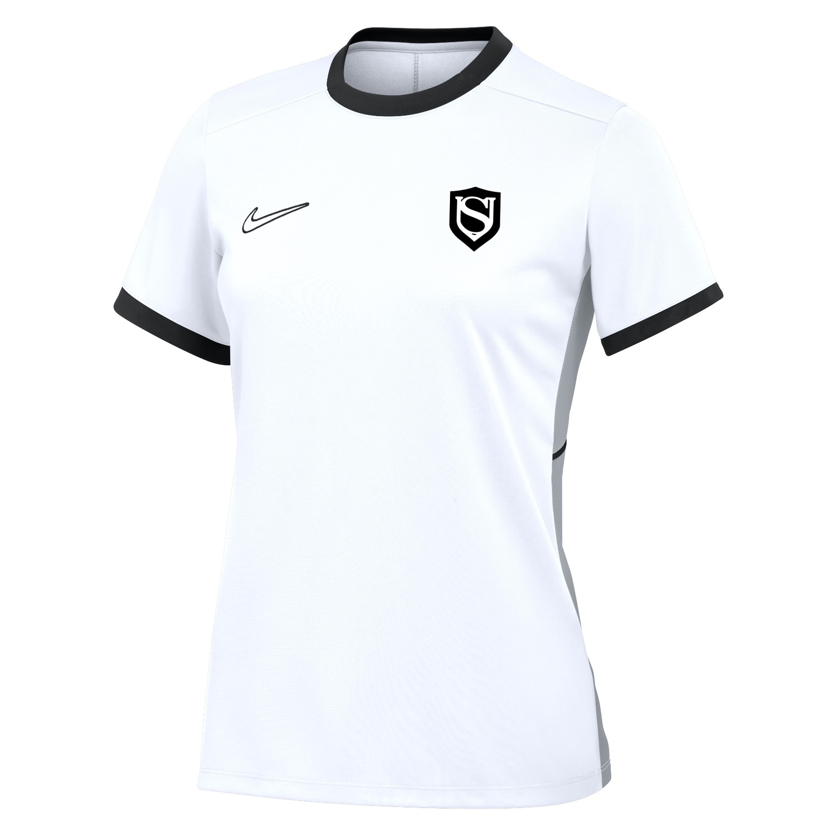 Nike Academy 25 Short-Sleeve Training Top (W) - White/Black/Black