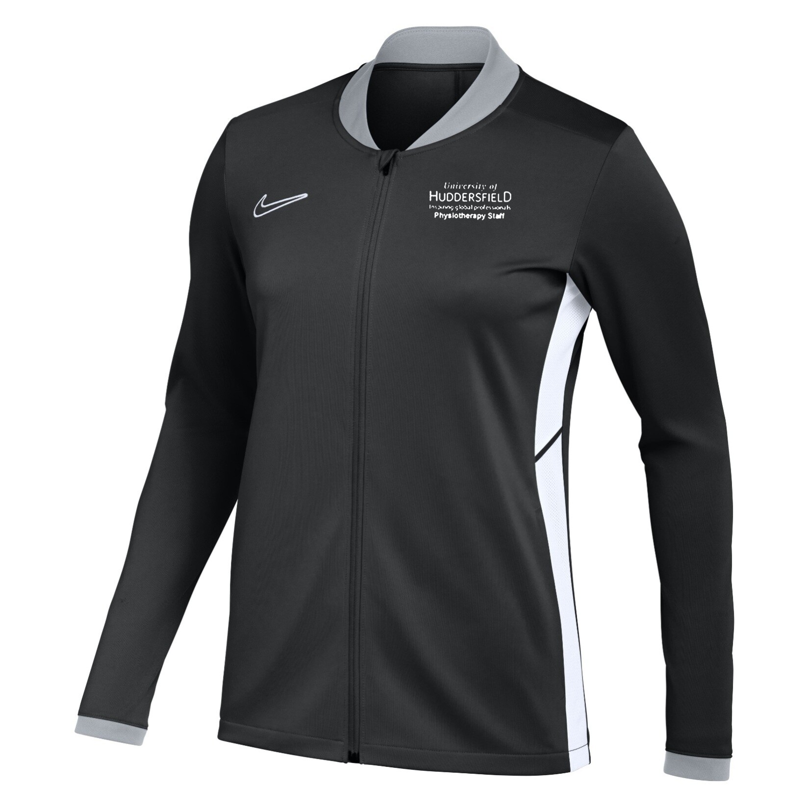 Nike Dri-FIT Academy 25 Knit Track Jacket (W) - Black/White/White