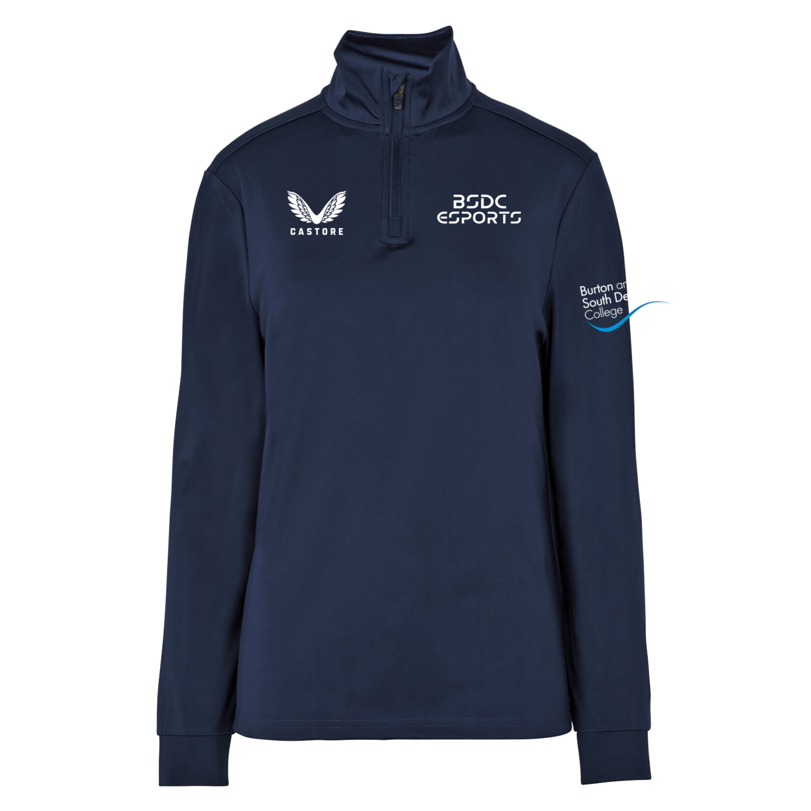 Castore Quarter Zip Midlayer (W) - Navy
