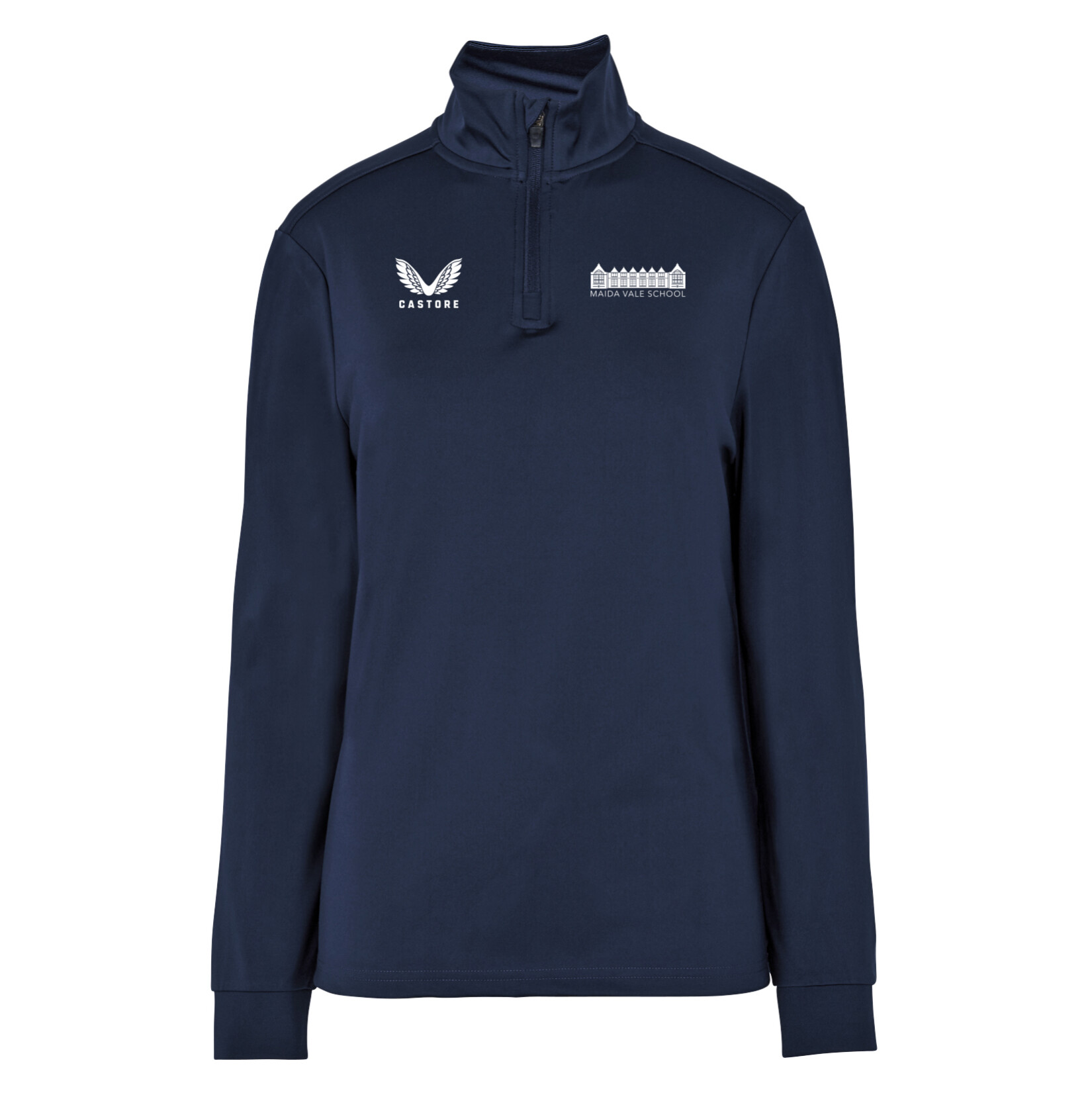 Castore Quarter Zip Midlayer (W) - Navy