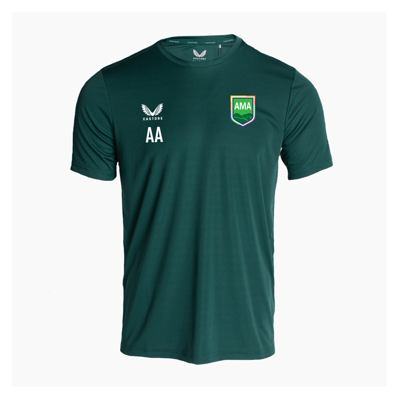 Castore Short Sleeve Training T-Shirt - Green